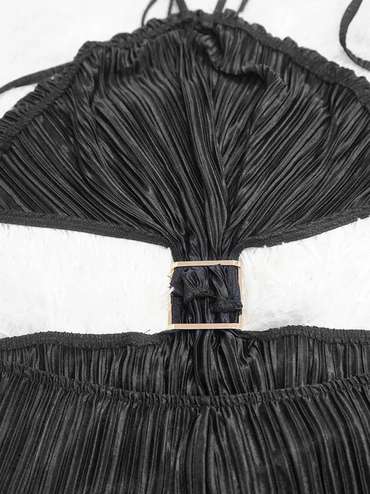 Robe Satin Plissée chez ma-robe-plissee.com