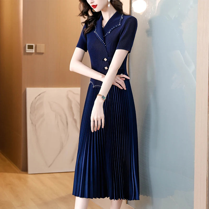 Robe Midi Plissée chez My Store