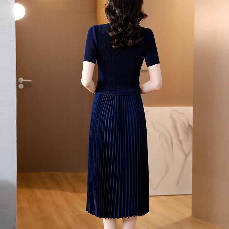 Robe Midi Plissée chez My Store