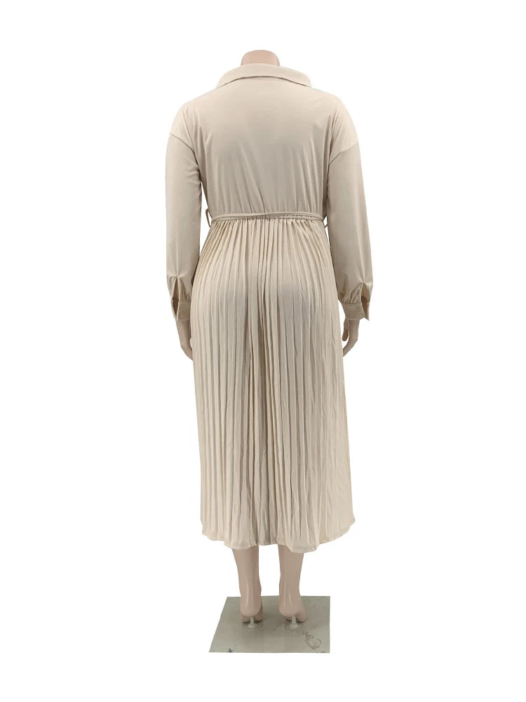 Robe Plissée Grande Taille chez My Store