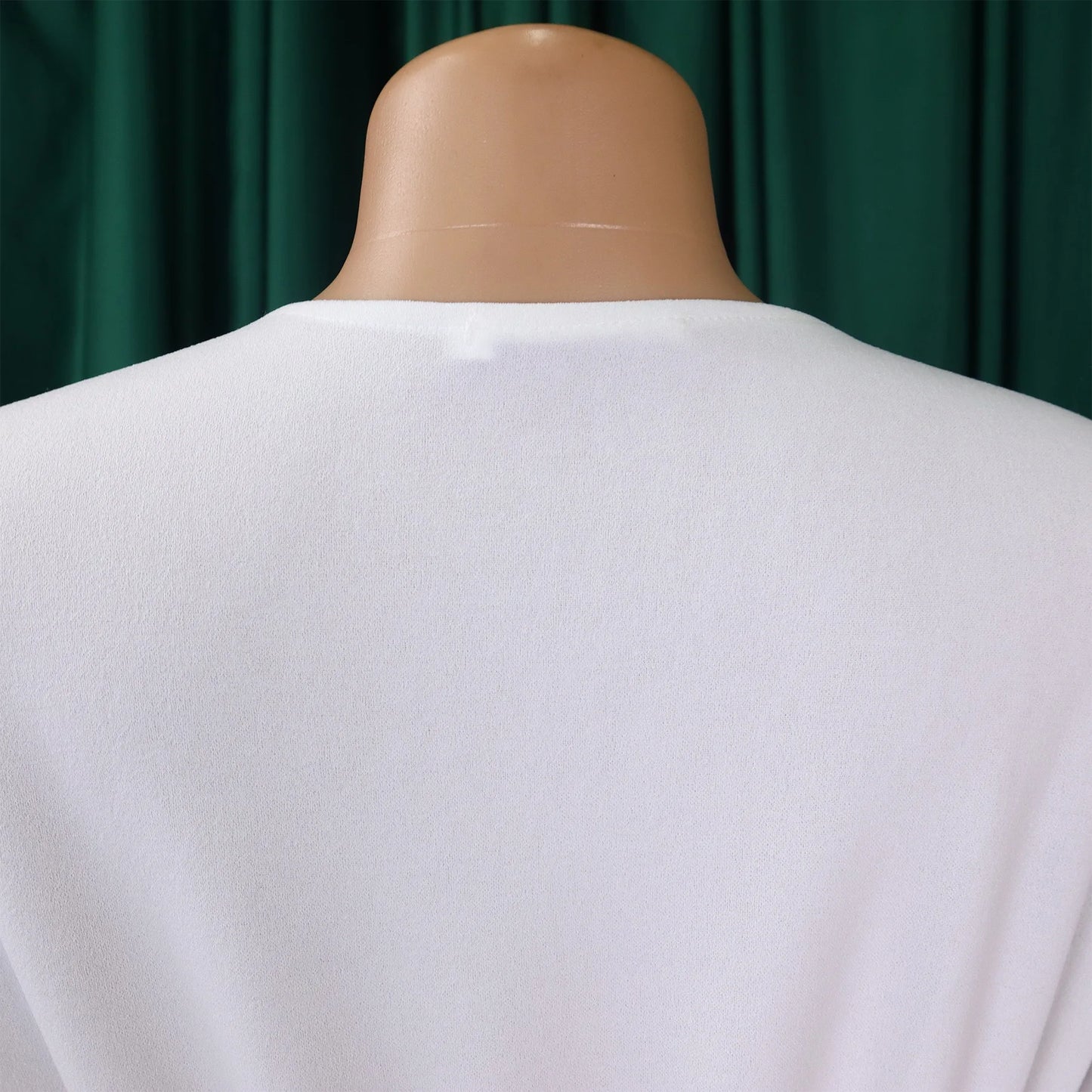 Robe Blanche Plissée chez My Store