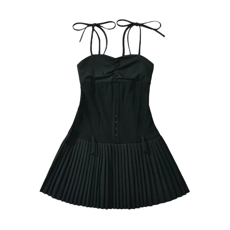 Robe Taille Basse Plissée chez My Store