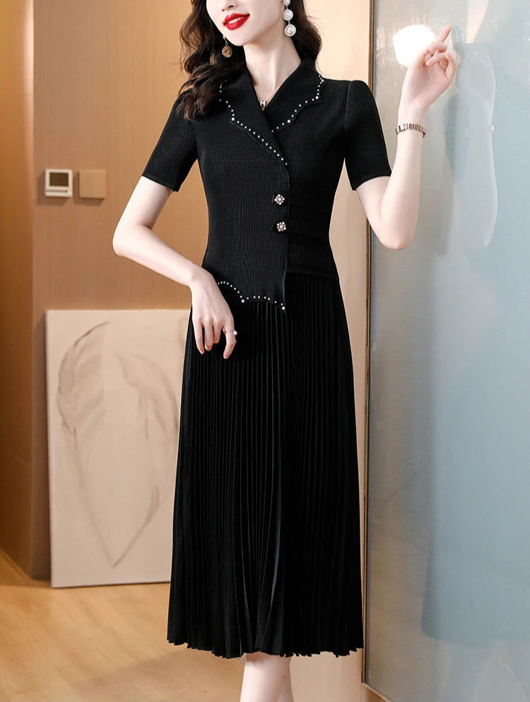 Robe Midi Plissée chez My Store