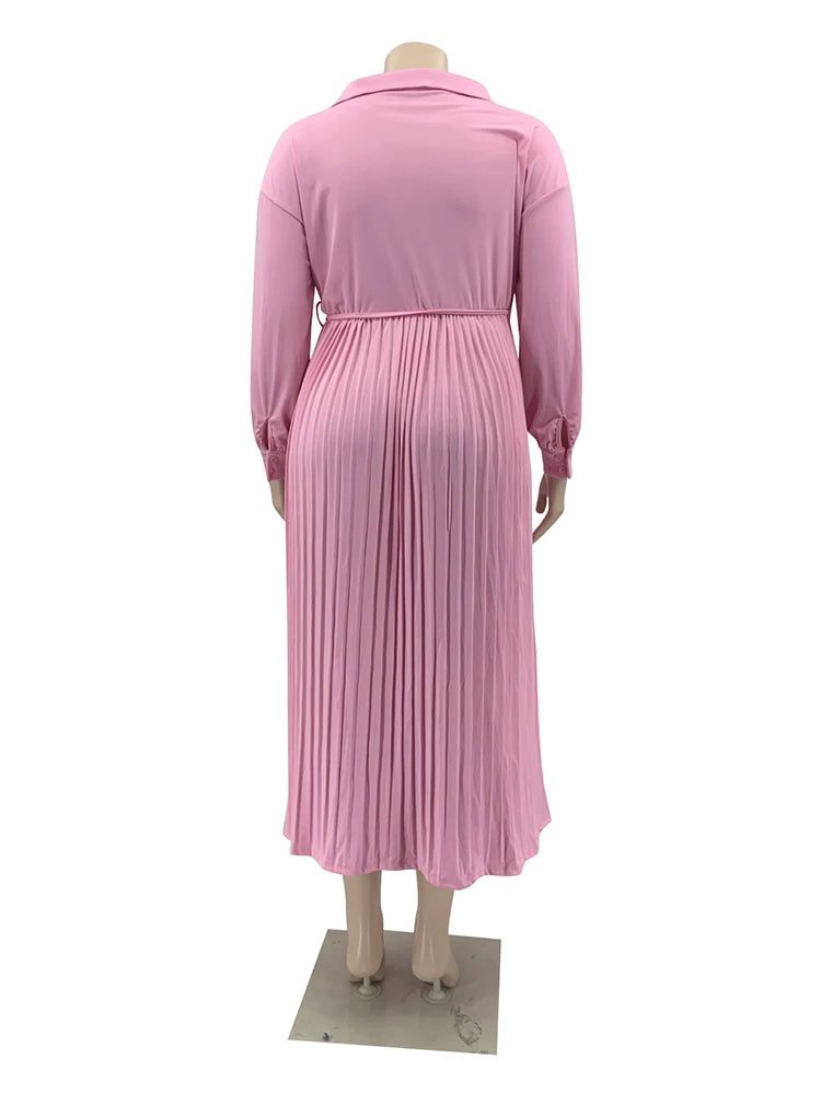 Robe Plissée Grande Taille chez My Store