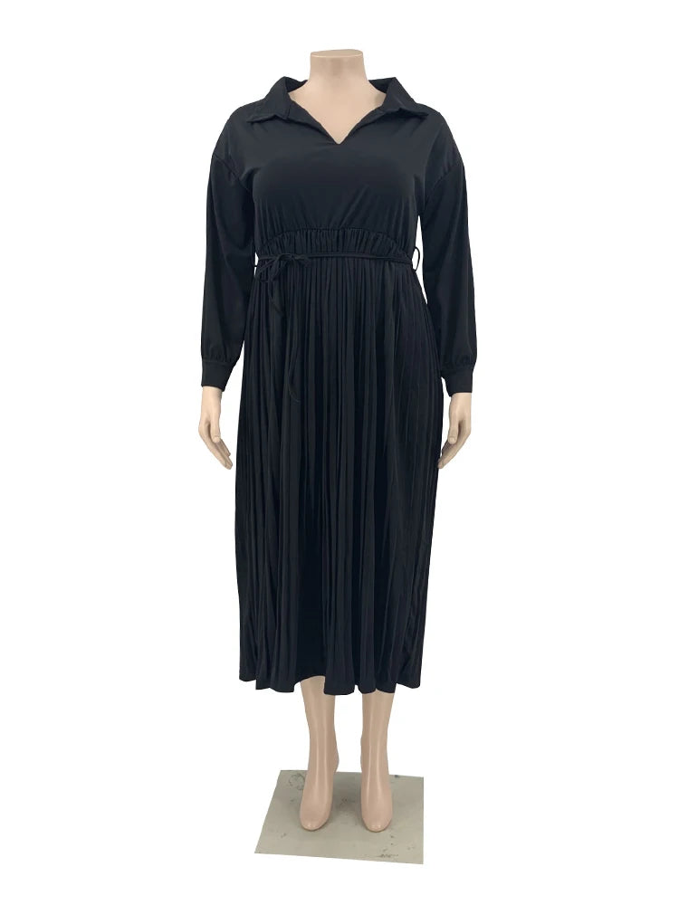 Robe Plissée Grande Taille chez My Store