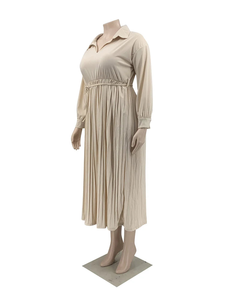 Robe Plissée Grande Taille chez My Store