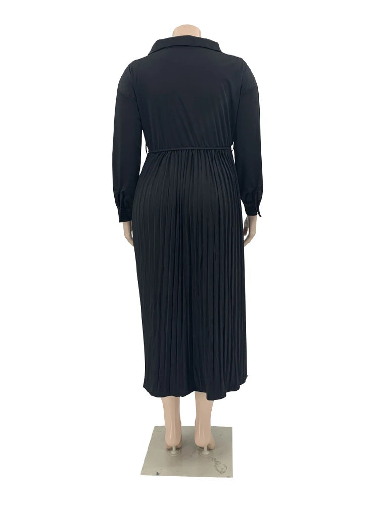 Robe Plissée Grande Taille chez My Store