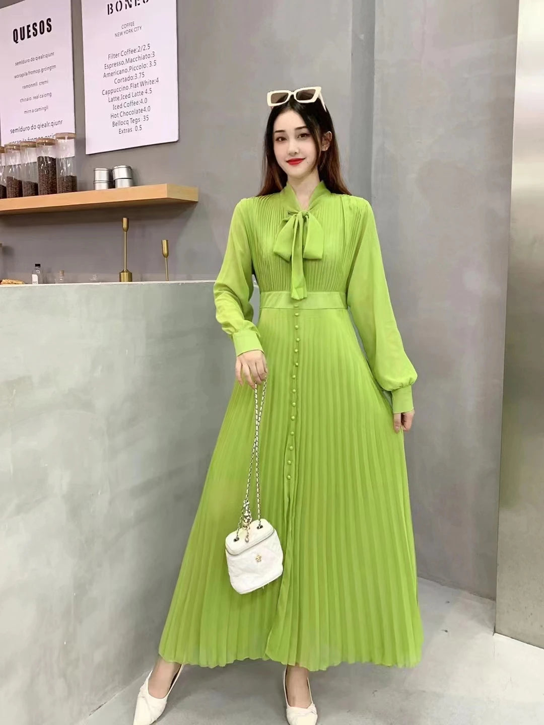 Robe Plissée Tendance chez My Store