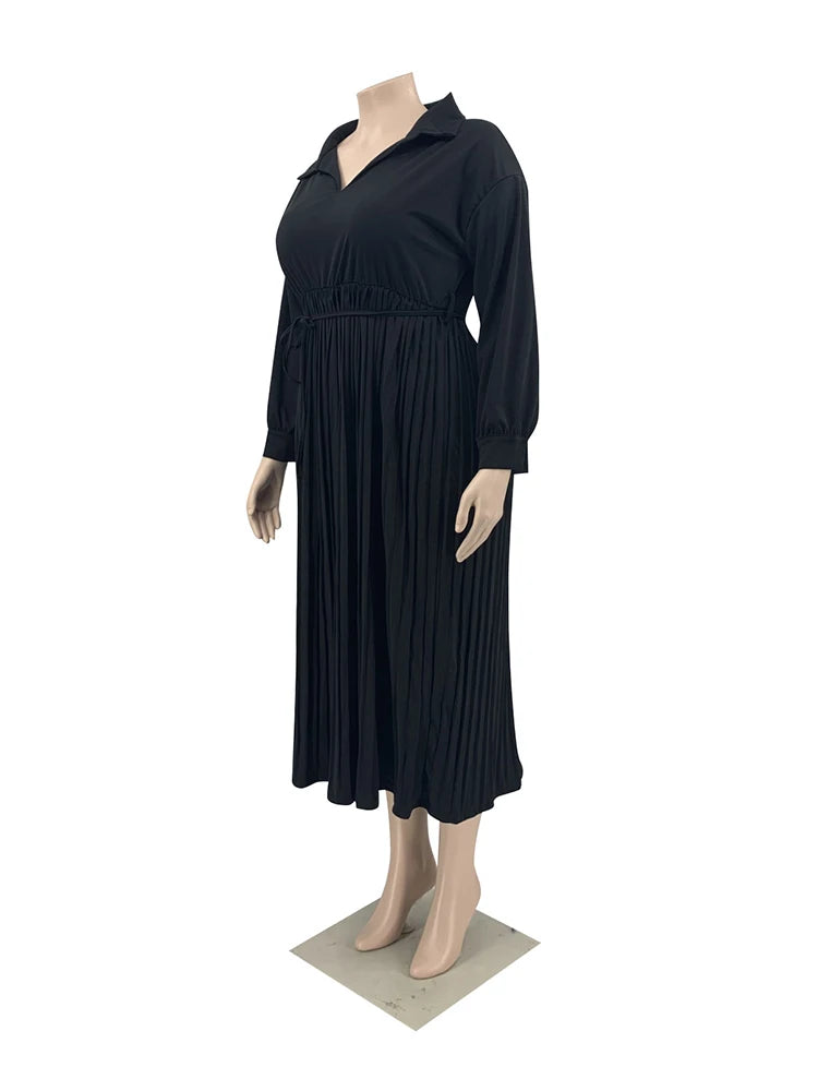 Robe Plissée Grande Taille chez My Store