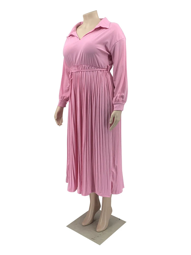Robe Plissée Grande Taille chez My Store