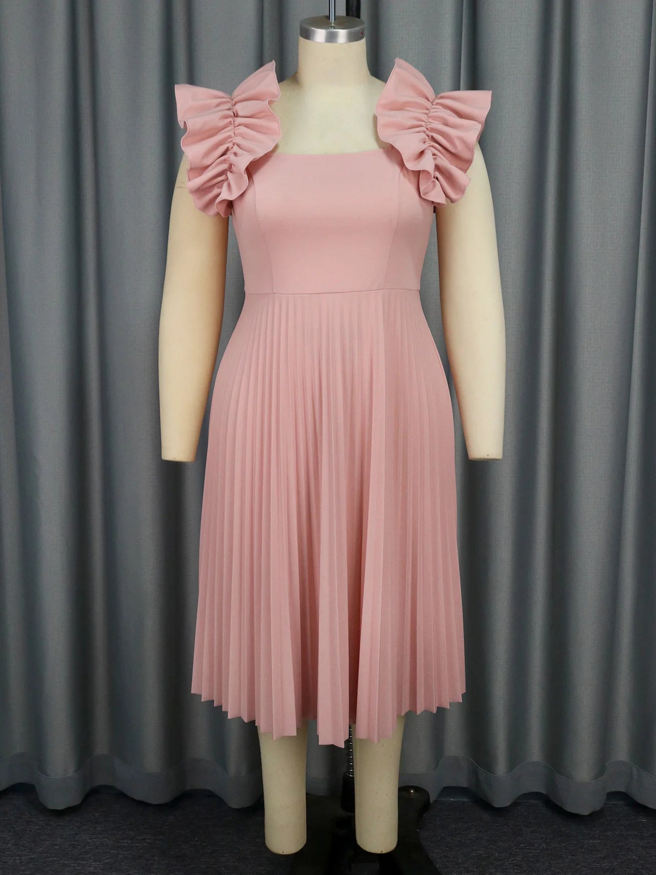 Robe Plissée Rose chez My Store