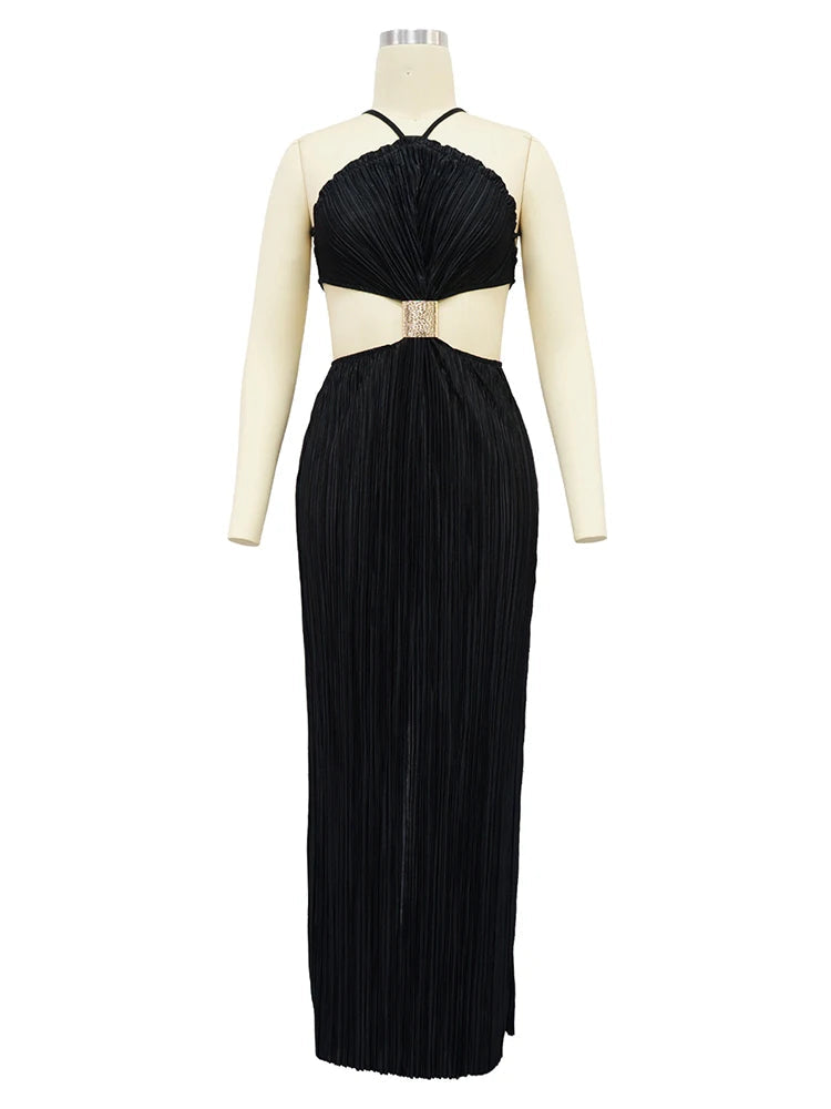 Robe Satin Plissée chez ma-robe-plissee.com