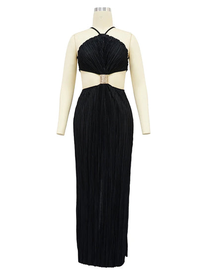 Robe Satin Plissée chez ma-robe-plissee.com