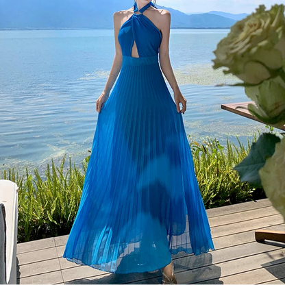 Robe Plissée En Mousseline - ma-robe-plissee.com