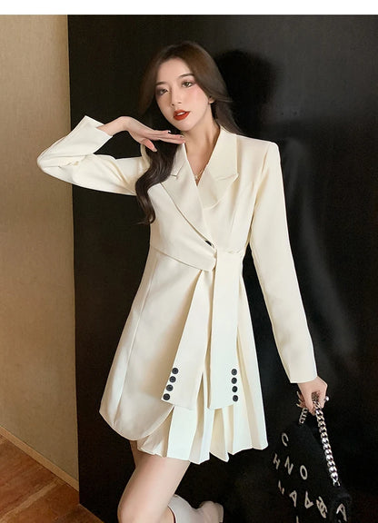 Robe Blazer Plissée - ma-robe-plissee.com